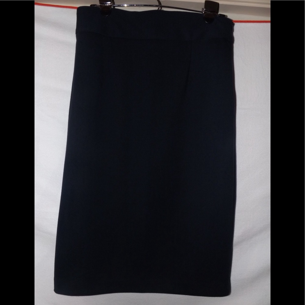 Grace Elements Navy Blue pencil skirt.
